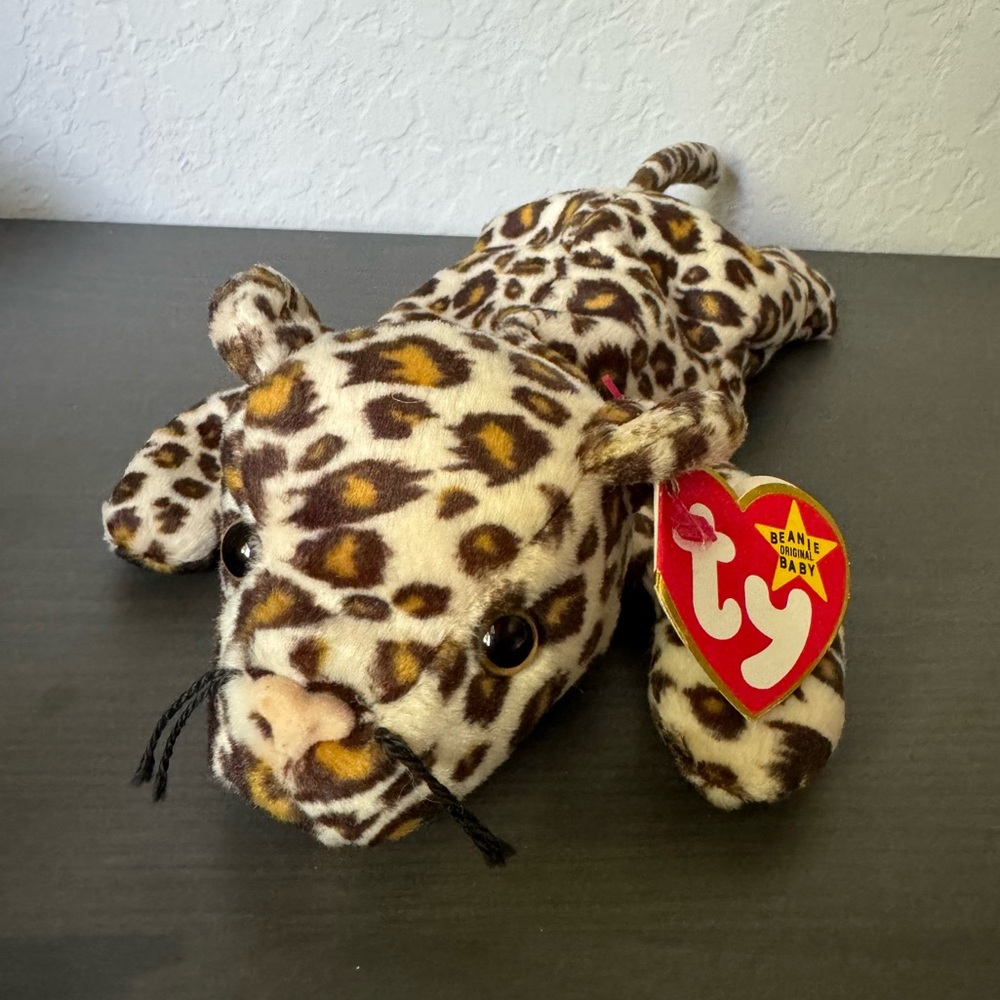 Ty Beanie Baby Freckles the Leopard
